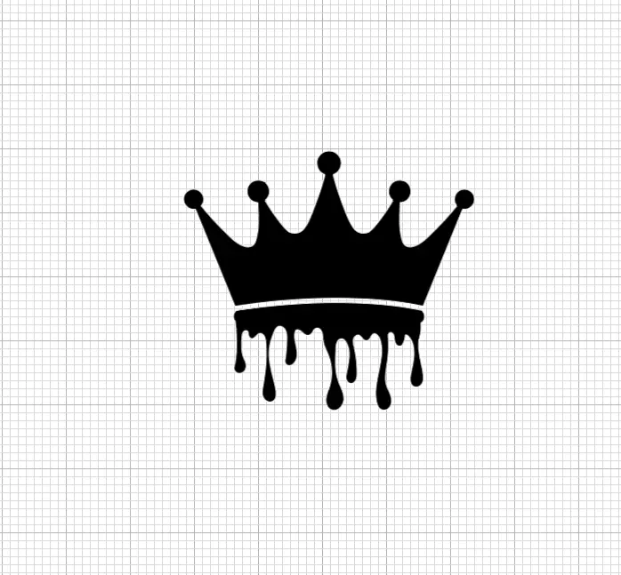 Dripping Crown Automotive and Home Vinyl Decal