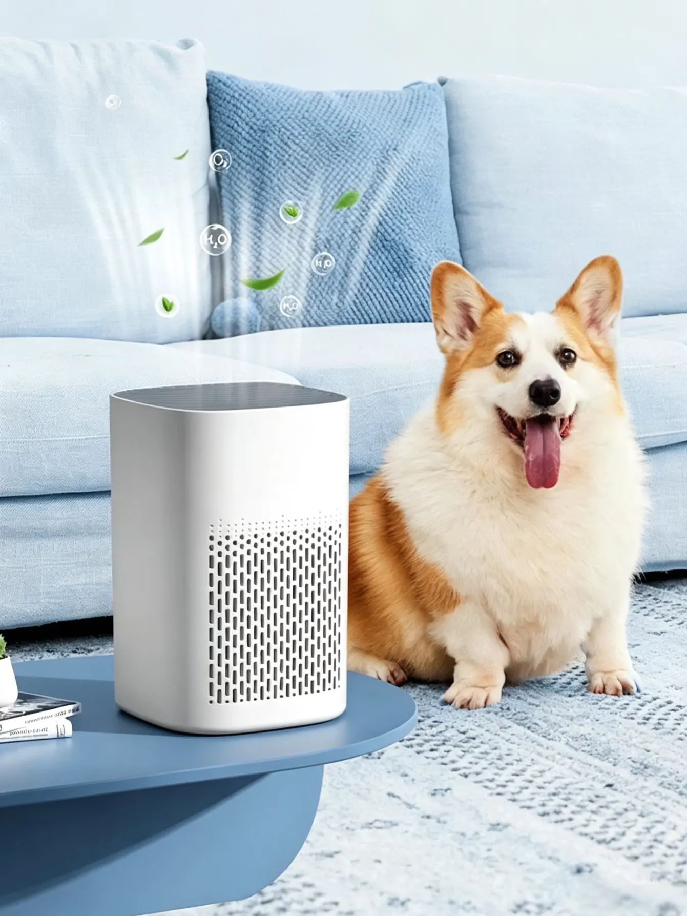 Air purifier, household purifier, desktop deodorization, indoor smoke removal, aromatherapy machine, formaldehyde removal, desktop