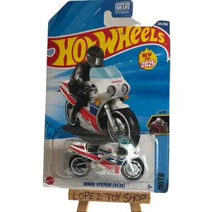 Hot Wheels Honda VFR750R RC30 Motorcycle Model 224/250 New for 2025 Collectible Toy Car 4/5 Series Moto Edition