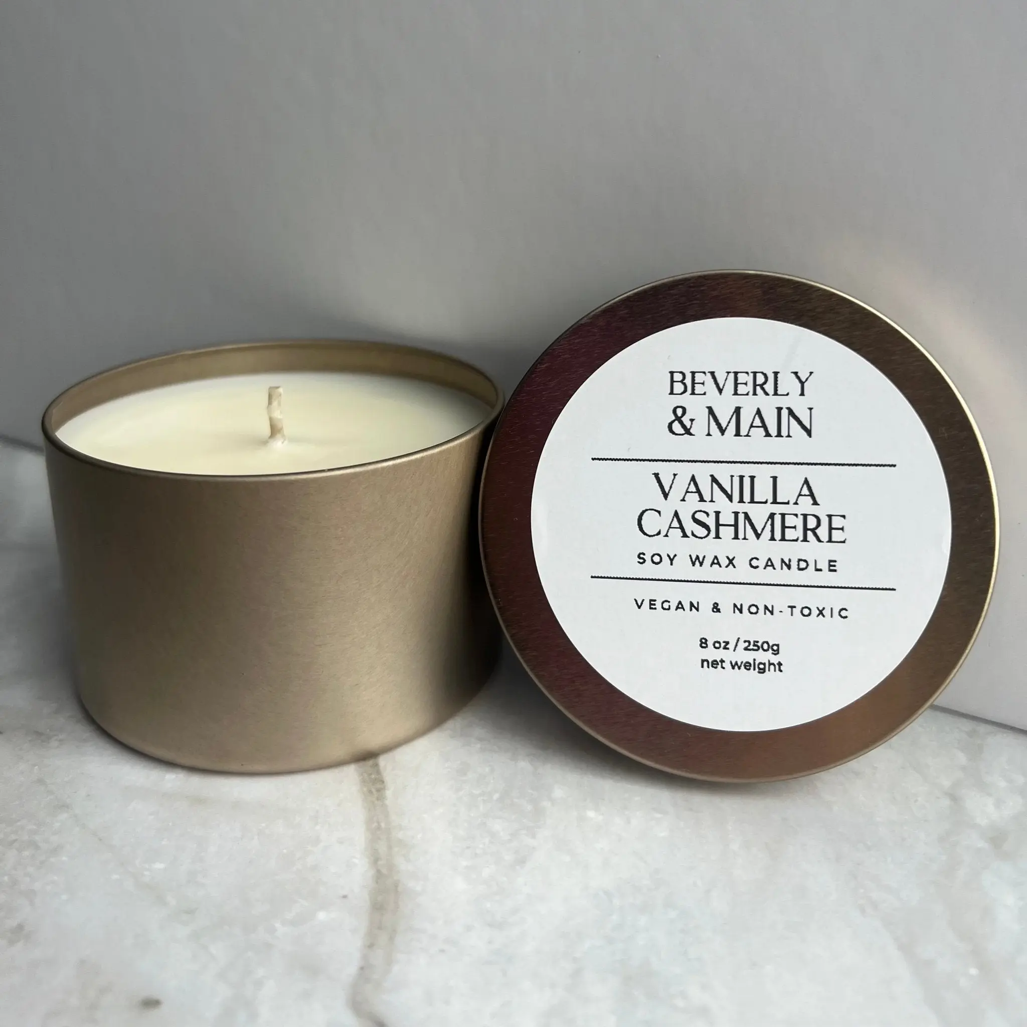 Vanilla Cashmere Handmade Soy Candle