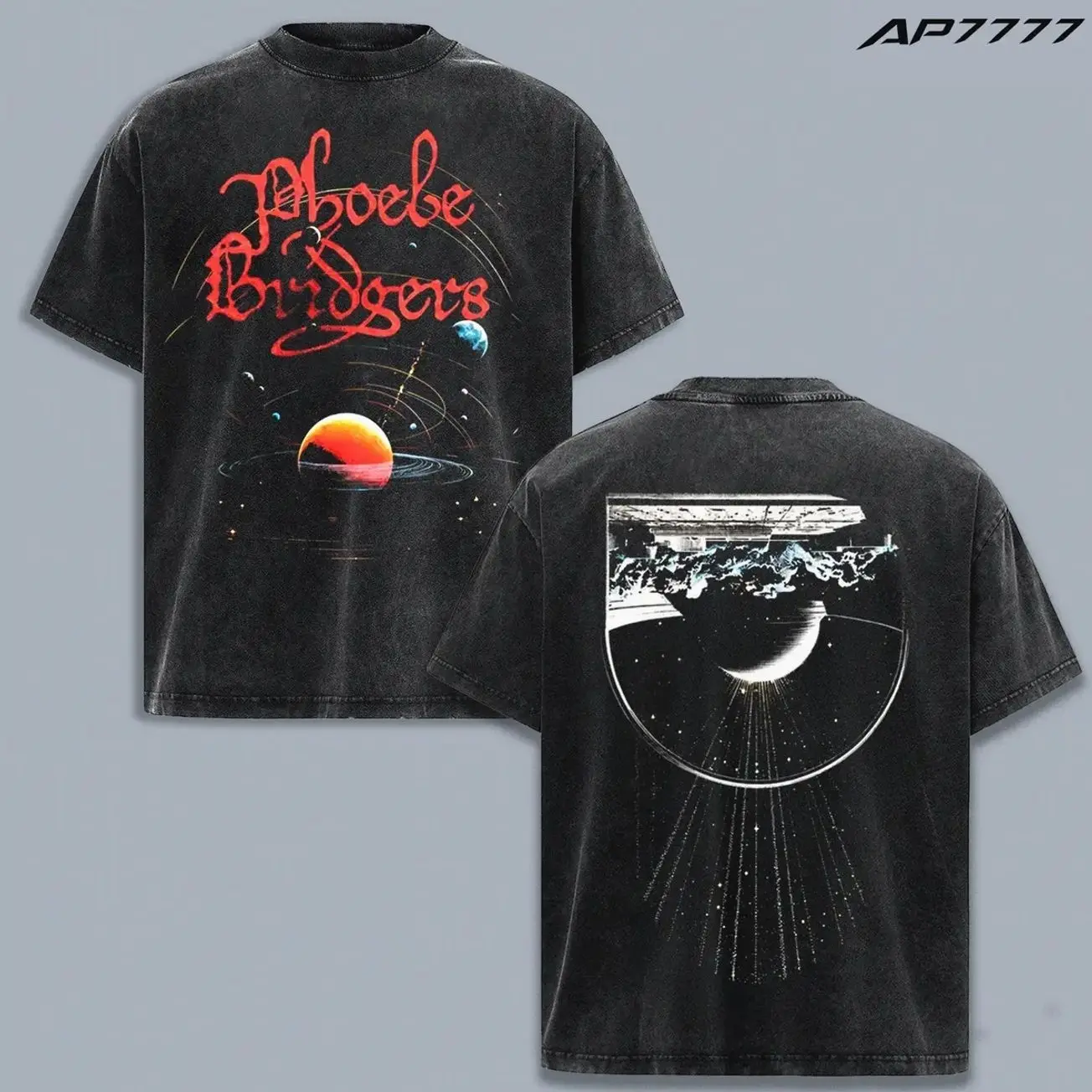 Phoebe Bridgers The Lost Tour 2026 Graphic High-Quality Acid Washed Cotton T-Shirt, Phoebe Bridgers Fan Graphic Tee, Indie Music Merch Streetwear Graphic Shirt, Gift for Folk Rock Fans DB0