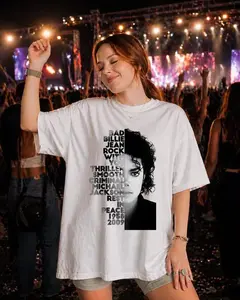 90s Vintage Michael Jackson Shirt, Michael Jackson King of Pop Graphic Shirt, Big Fan Outfit, Movie Shirt, Retro Pop Dance Streetwear Tee