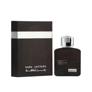 Lattafa Perfumes | Ramz Lattafa Silver - Mens Eau de Parfum - 3.4OZ (100ML) Vanilla - Aromatic - Sweet - Fruity