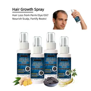 Hair Growth Spray：Can be Used on Hair and Beard, to Speed Uphair Growth，1-4fl.oz, Grow astronger, thicker, fuller beard faster，thickening and plump