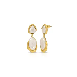 ALINA PEARL DROP EARRINGS