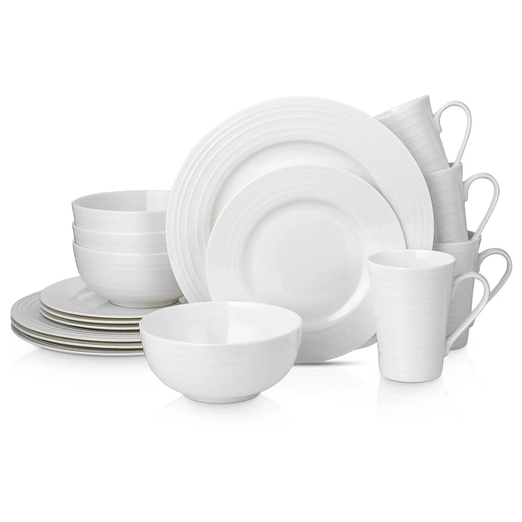 Stone + Lain Eleanor 16-Piece Bone China Dinnerware Set Stone + Lain Eleanor 16-Piece Bone China Dinnerware Set