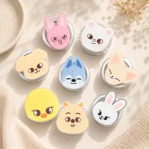 Cute Kawaii Animal Kpop Phone Grip – Cartoon Puppy Magnetic Phone Stand for iPhone
