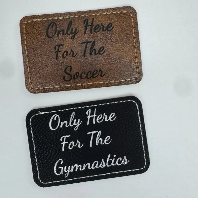 Leather Hat Patch – Custom Engraved*