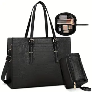 New Laptop Bag Women Laptop Tote Bag Leather Computer computer case