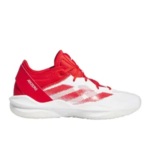 adidas Mens Adizero Select 2.0 Basketball Sneakers Shoes - Red, White
