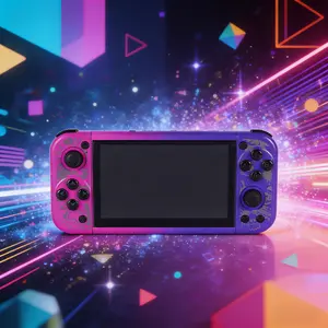 G50v Handheld Game Console, 5-Inch Screen, Rich Content, Compact, Classic and Fun, Perfect Birthday and Holiday Gift, New Model G50v