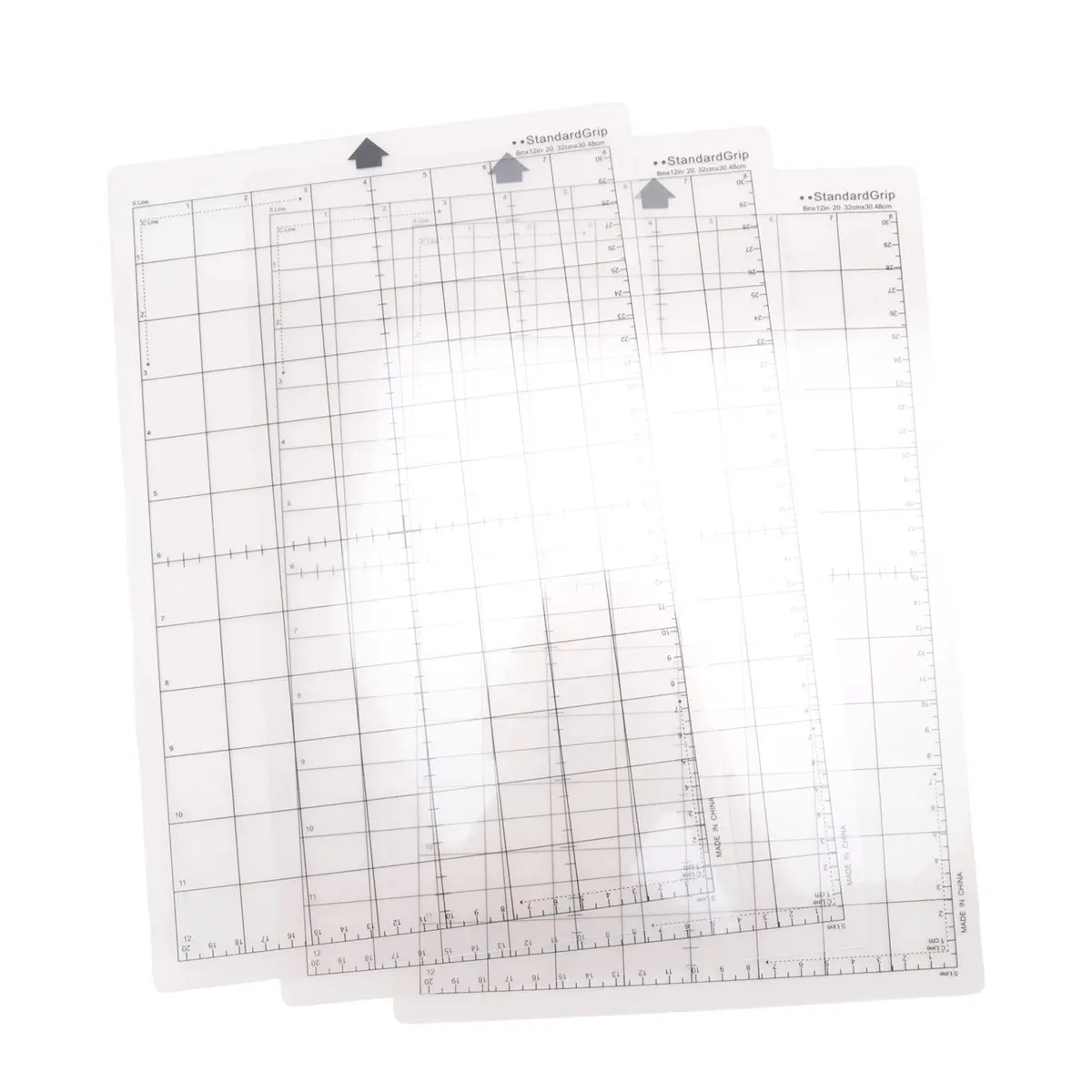 Cutting Mats for Silhouette Portrait(3 Pack) 12X8in Cutting Mats Replacement for Silhouette Cameo Accessories