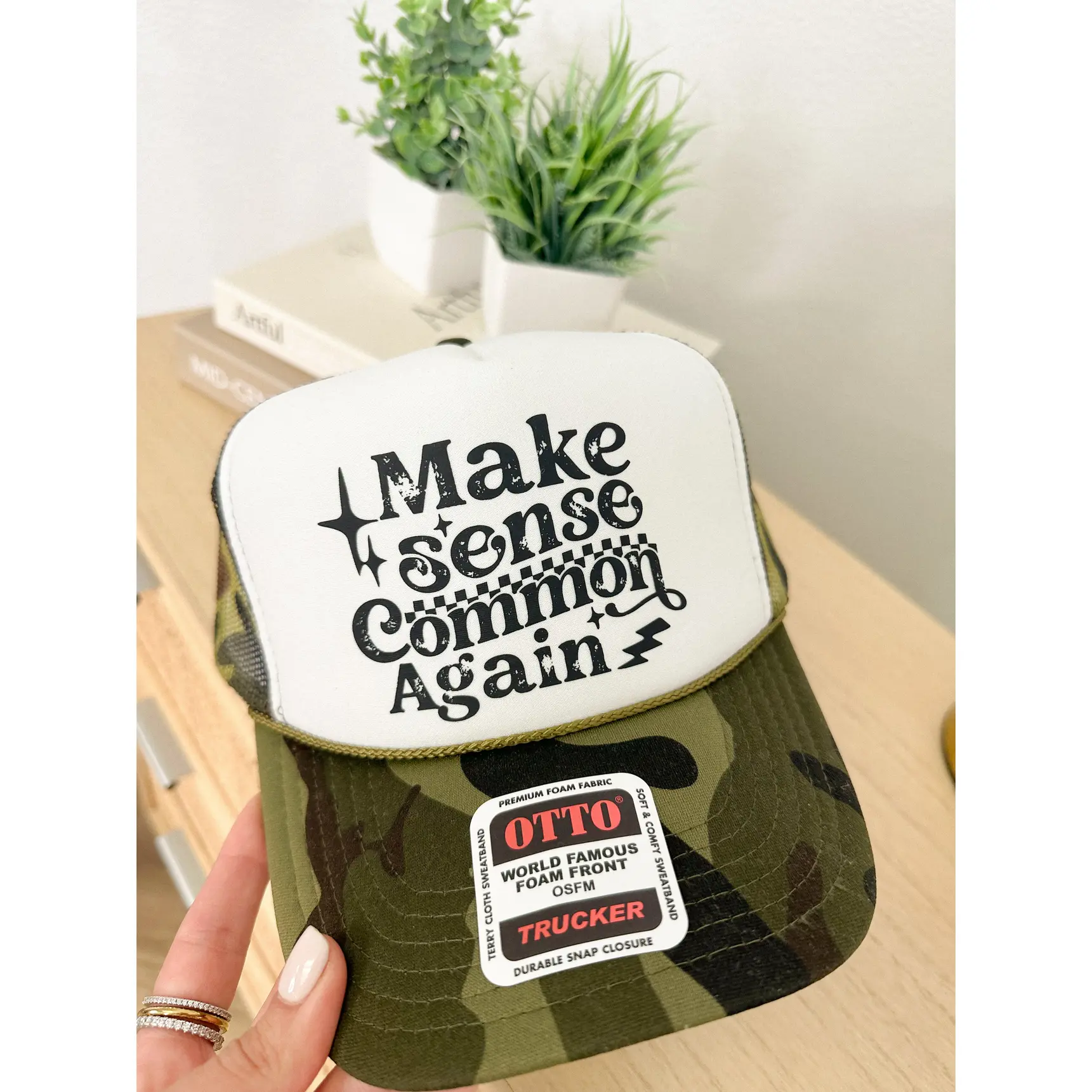 Custom Color Common Again Trucker Hat