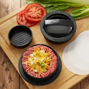 1 Set, Hamburger Press,Cheese Burger Press, Creative Hamburger Press, Non-Stick Hamburger Press, Patty Making Mold, Beef Cheese Vegetables for RV Kitchen