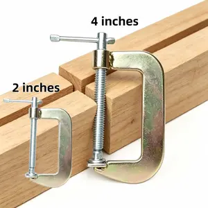 Woodworking Clamp C-Type Fixture, Multi-Purpose Clamping Tool, Ideal for Wood Panels, Tubing, and Workpieces, Versatile Fixing Solution