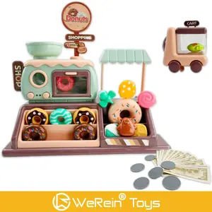 Realistic Dessert Shop Vending Machine Toy, Interactive Sweet Treats Dispenser, Fun Playset for Kids, Pretend Play Food Store