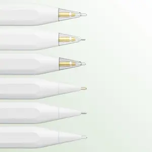 Transparent Round Headed Pen Tip Kit, Anti-slip Tablet Stylus Tip, Wear-resistant Replacement Pencil Tip for iPad Pencil, Tablet Accessories