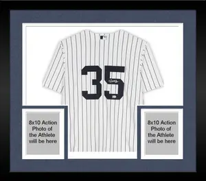 Framed Cody Bellinger New York Yankees Autographed White Nike Replica Jersey - Fanatics Authentic Certified