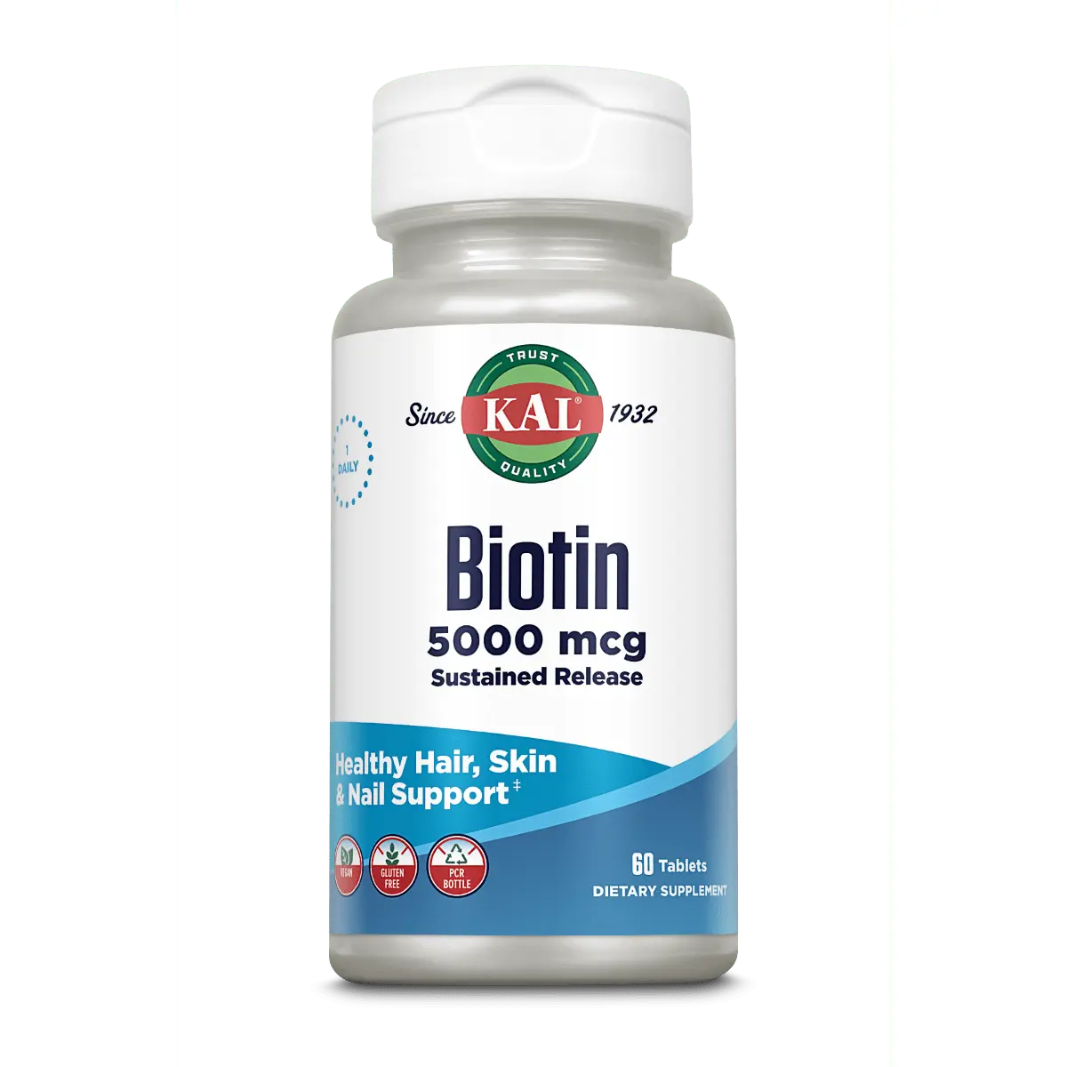 Biotin 5000 mcg Sustained Release Tablets