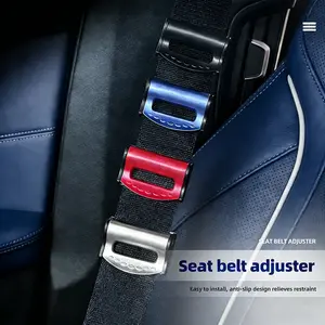 Car Seat Safety Belt Buckle Adjuster, Elastic Extender for Pregnant Women, Anti-Choking Neck Fixed Device, Automotive Interior Accessory