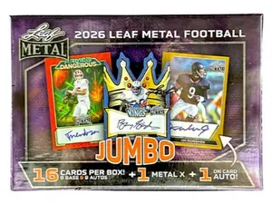 2026 Leaf Metal Football Jumbo