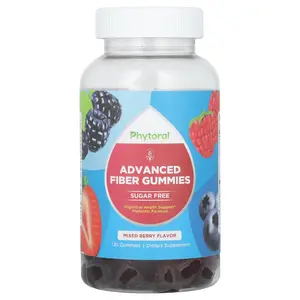 Phytoral Advanced Fiber Gummies, Mixed Berry, 120 Gummies