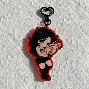 Obsession Nikki One Wish Willow Prop Replica Inspired Keychain Charm, Horror Film Fan-Made Collection