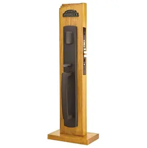 Emtek F20333075BZEGRH Entryset , F20 , Longmont Mortise , 2-3/4 Backset , Bronze Egg Knob , RH