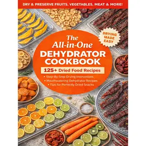 Dehydrator Recipes: A Complete Guide to Dehydrating Fruits, Vegetables, and Meats Temperature and Time Conversion Chart Complete Preservation and Storage Techniques Homemade Dried Fruits/Vegetable Crisps/Beef Jerky From Beginner to Advanced
