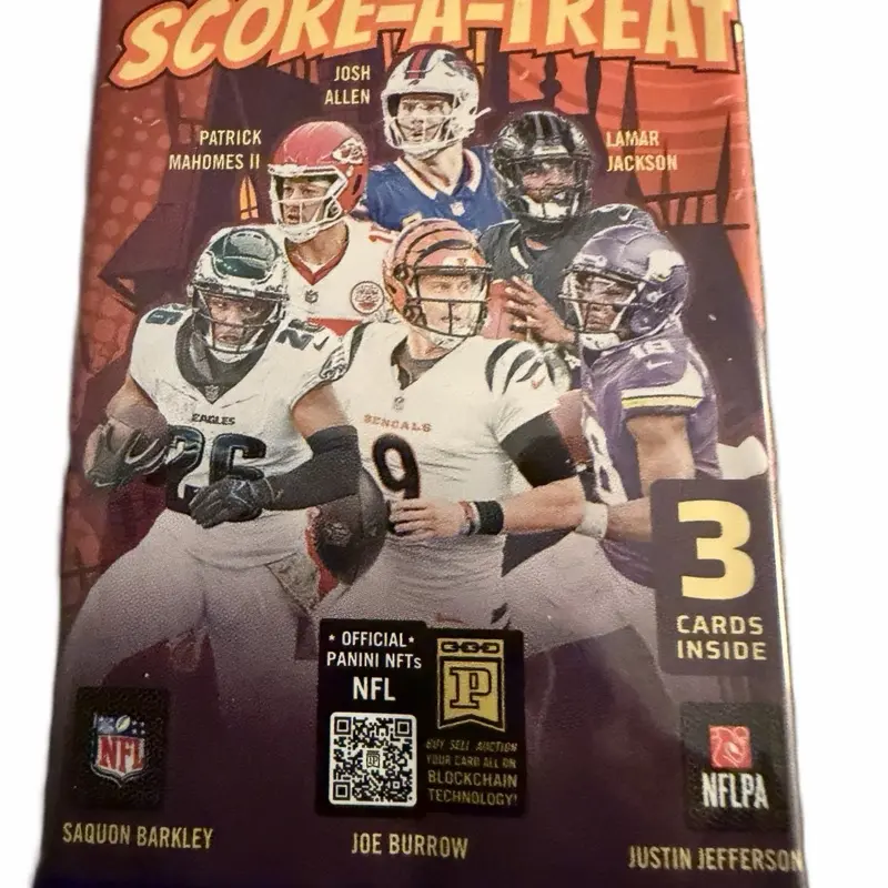 2025 Score-A-Treat Football Card Pack
