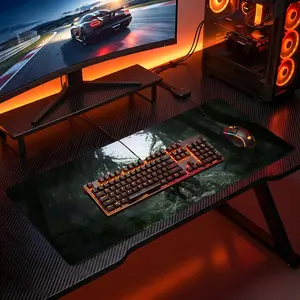 P-Predator Mouse Pad Large Gaming Mousepad LockEdge Thickened Extended Desk Mat Desk Accessories