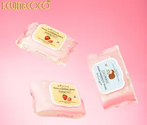 Kevin & Coco Facial Cleanser Makeup Remover Wipes