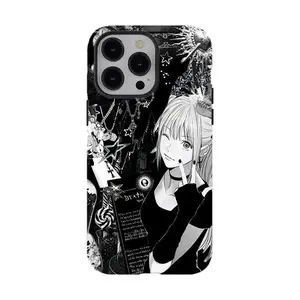 Anime/Death Note Misa Amane Gothic Film Phone Case, compatible with iPhone 17, 16, 15, 14, and 13. A great gift for anime fans.