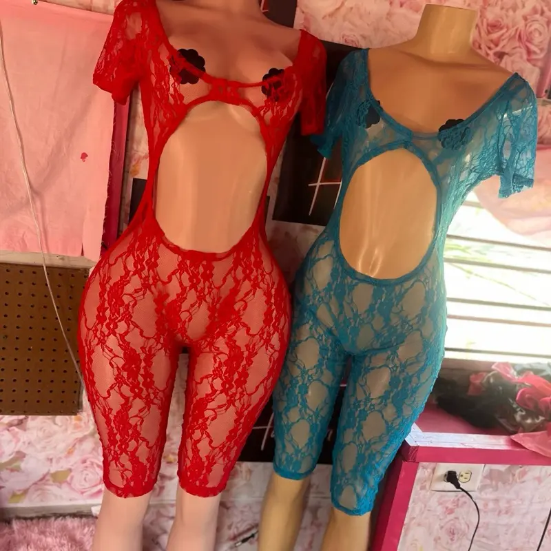 Sheer baddie romper