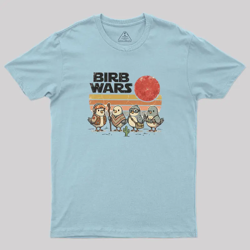Bird War Geek T-Shirt