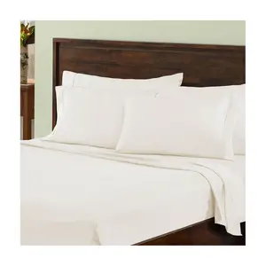Superior Solid 1000-TC Cotton Blend Sheets Set, King