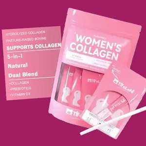 -【TiFaLeNi 】Collagen Peptides Powder for Hair, Skin, Nails &Joint Support for Women -Hydrolyzed Grass-Fed + Non-GMO Protein -Unflavored