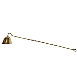 Solid Brass Twist Candle Snuffer - 10" Solid Brass Twist Candle Snuffer - 10"