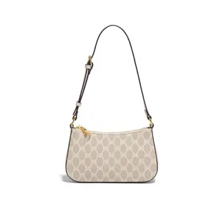 Color-Block Patchwork Print Casual Crossbody Bag — Retro Classic Shoulder Bag / Korean-Style Chic Small Square Bag