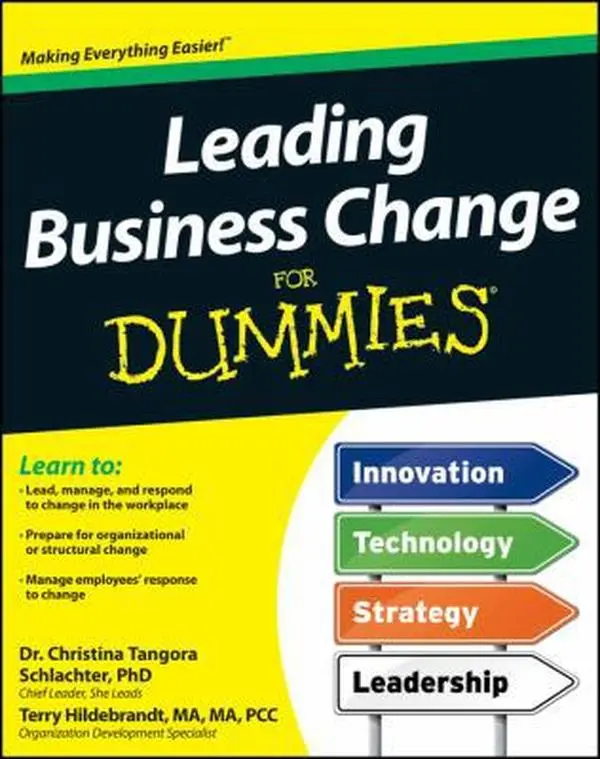 USED-Leading Business Change For Dummies by Christina Tangora Schlachter PhD (Paperback)