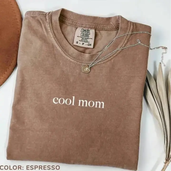 Comfort Colors Cool Mom T-Shirt, Cool Moms Club T-Shirt, Mom Life Tee, Mother's Day TShirt, Mom Appreciation T-Shirt, TShirt for Cool Moms