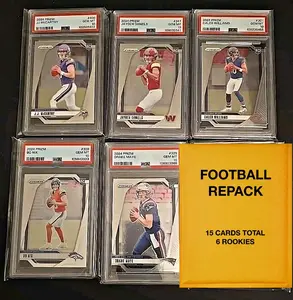 NFL Football Repack - 15 Cards - 6 Rookies from 2013-2026