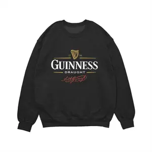 Graphic T - Shirt - Guinness Beer Vintage Design | Premium Heavy Cotton Blend, Unisex Fit | Trendy Irish Pub Streetwear Gift for Men Women