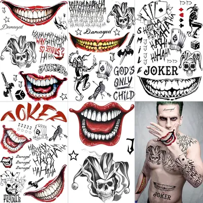 The Joker Tattoo Ideas TikTok Shop