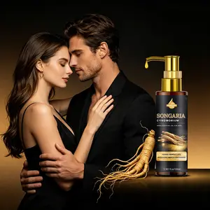 SUMIFANG Men's Herbal Essential Oil, Herb Infused Oil 100ml, Ginseng + Collagen Peptides + Vitamin C, Gentle herbal care to boost vitality and confidence, For intimate massage and full body use