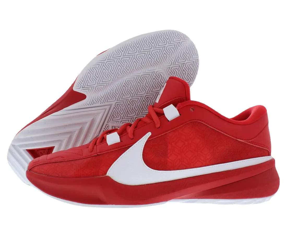 NIKE Zoom Freak 5 TB Unisex Team Bank Basketball Shoes, Speckled Swoosh Design with a Comfortable and Easy Fit, Unisex Fit Ease