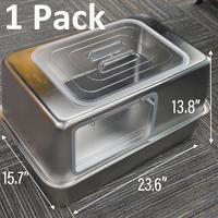 Silver-Upgrade with Stainless Steel Lid