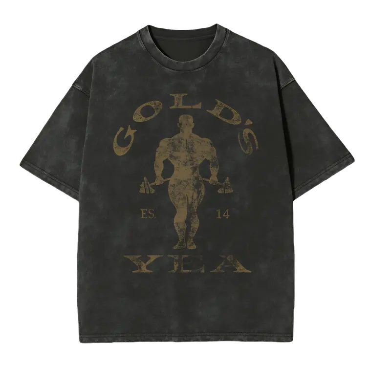 vintage golds gym tshirt - TikTok Shop