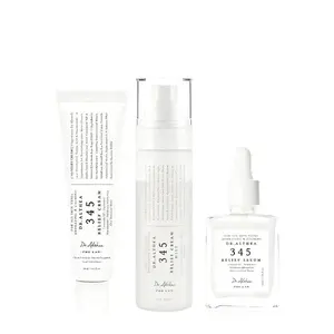 Dr.Althea 345 Relief Trio Set - Soothing Cream for Deep Hydration and Moisture Balance Strengthen the Skin Barrier for a Healthy Glow Relief Serum toDual-Layer Cream Mist to Lock In Moisture