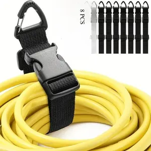 Adjustable Extension Cord Organizer, 3-Axis Buckle Design Durable PP Cable Holder, Essential Cable Storage for Workshop Garage Home Use